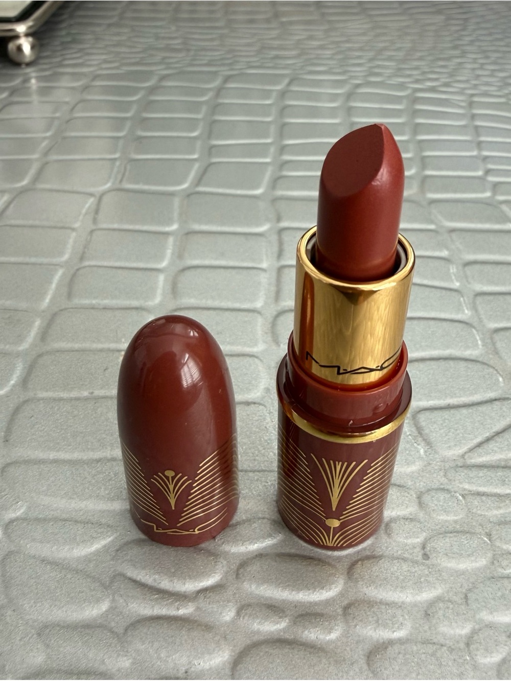 MAC Cosmetics Lustreglass Lipstick Mini - Stealth Wealth